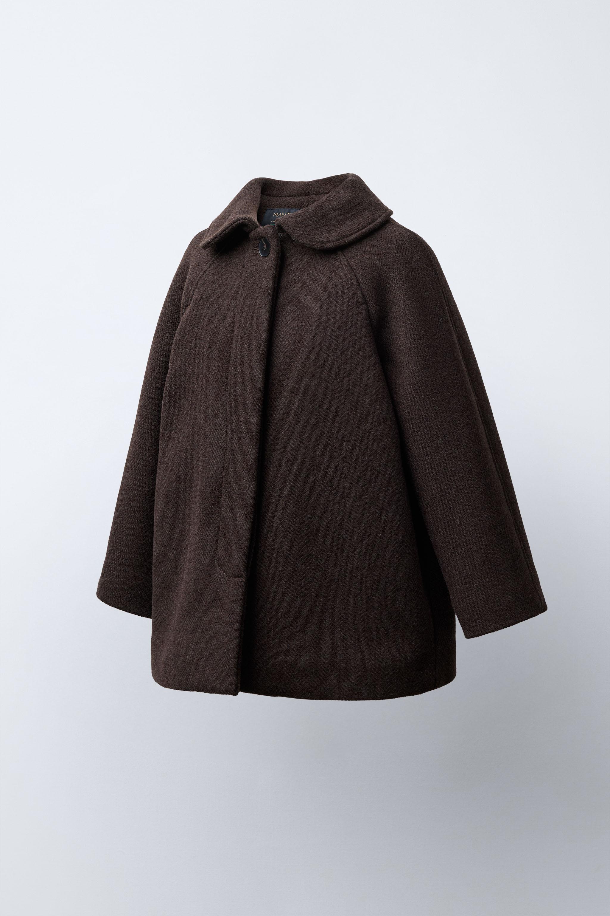 WOOL BLEND CLOTH COAT
